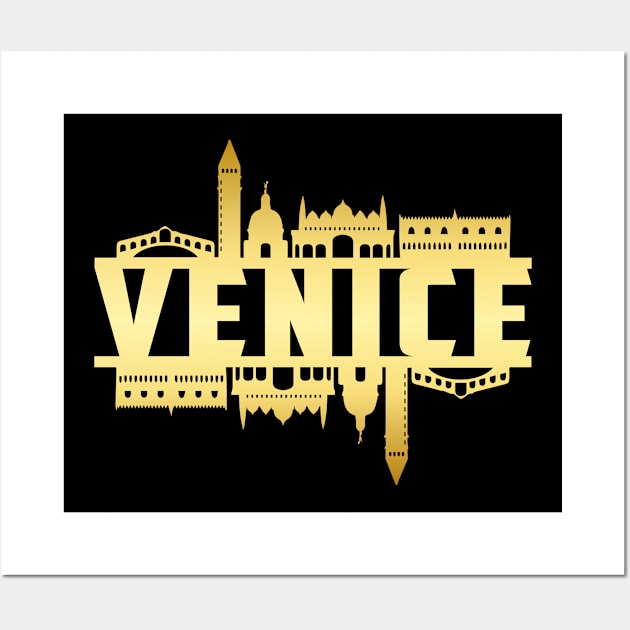 Venice Wall Art by T-Shirt.CONCEPTS